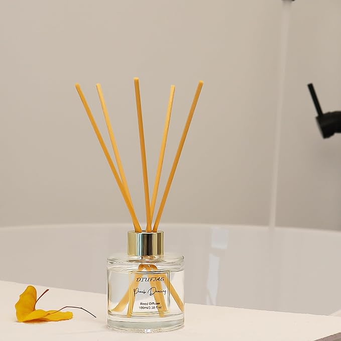 100ml Scent Diffuser with 6 Fiber Sticks, 3.5 oz Reed Diffuser Set Aromatherapy - Image 5