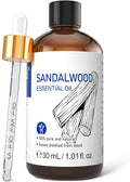 HIQILI Sandalwood Essential Oils 1 Fl Oz, 100% Pure Natural Therapeutic Grade by HIQILI