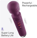 bed geek Handheld Cordless Personal Wand Massager – Waterproof, USB Rechargeable - Image 3