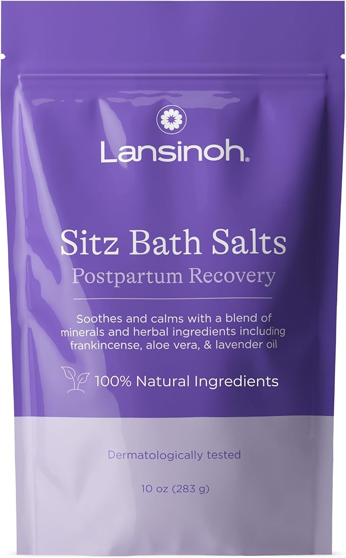 Lansinoh Sitz Bath Salts for Postpartum Care, Perineal Soak by Lansinoh