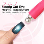 Modelones Cat Eye Gel Polish Nail Magnet, 8-in-1 Cat Eye Magnet Tool - Image 6