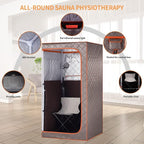 Portable Infrared Sauna, Full Size Far Infrared Sauna, Full Body Personal Home - Image 4