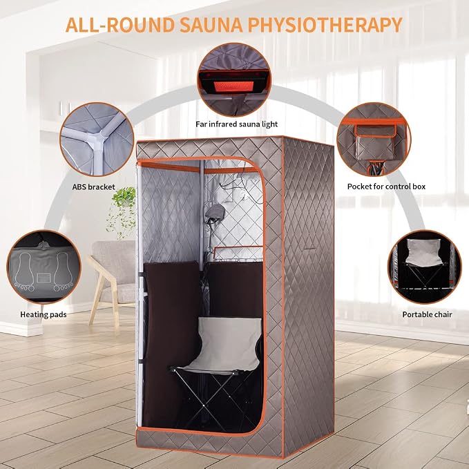 Portable Full Size Infrared Sauna, Personal Sauna - Image 6