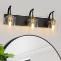 Black 3-Light Vanity Light by foucasalLighting