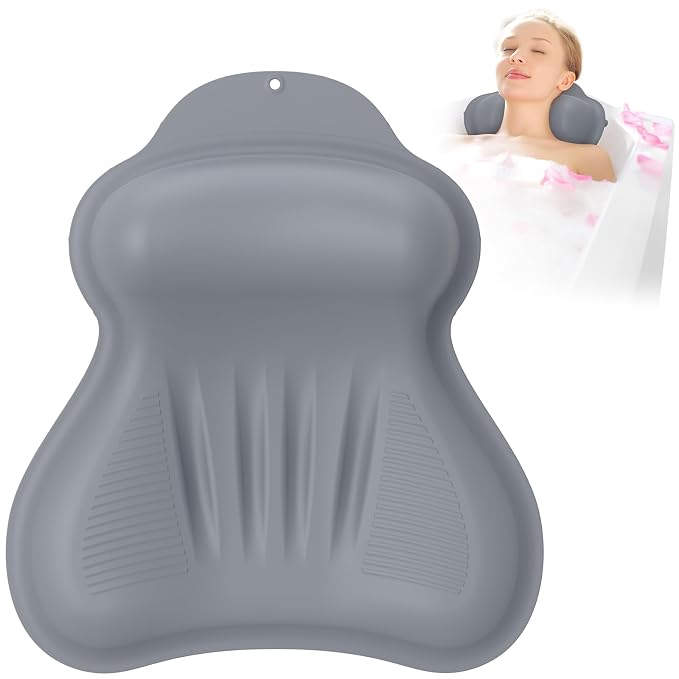 Silicone Bath Pillow, New Material Bath Pillows by Unknown