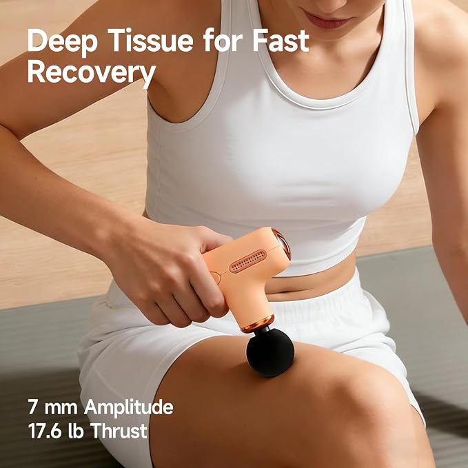 Super Mini Massage Gun Deep Tissue, Portable Handheld Muscle Massager - Image 3