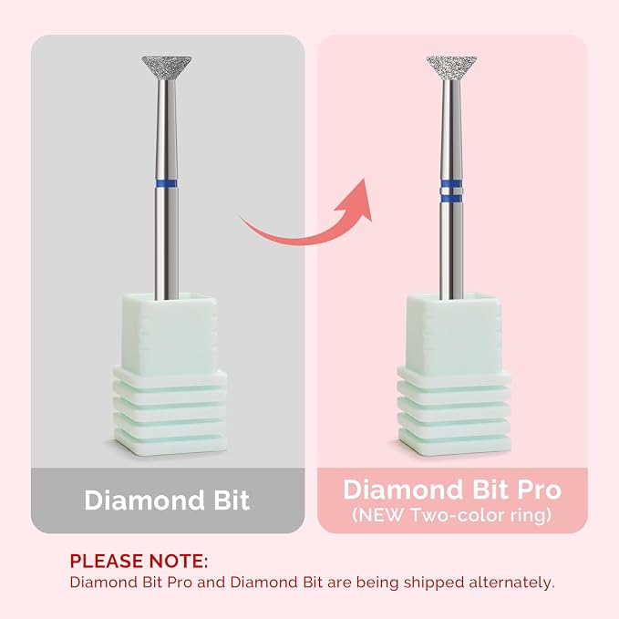MelodySusie 5mm Inverted Tapered Cuticle Clean Nail Drill Bit 3/32'', - Image 3