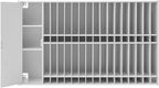 Wall Mount Hair Color Organizer Rack Professional Salon Barber Station Salon - Image 5