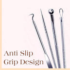 22 Pcs Pimple Popper Tool Kit 410 Stainless Steel Blackhead Remover Tools - Image 8