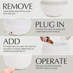 SALKING Essential Oil Diffuser, Fireplace Fire Flame Aromatherapy Diffuser - Image 7