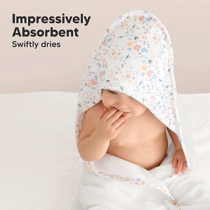 KeaBabies Hooded Baby Towel for Newborn - Image 5