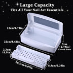 Nail Tool Sterilizer Box Plastic Disinfectant Container - Image 3