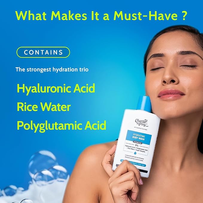 Chemist at Play Hydrating Body Wash |With 5% Hyaluronic Acid Bodywash - Image 2
