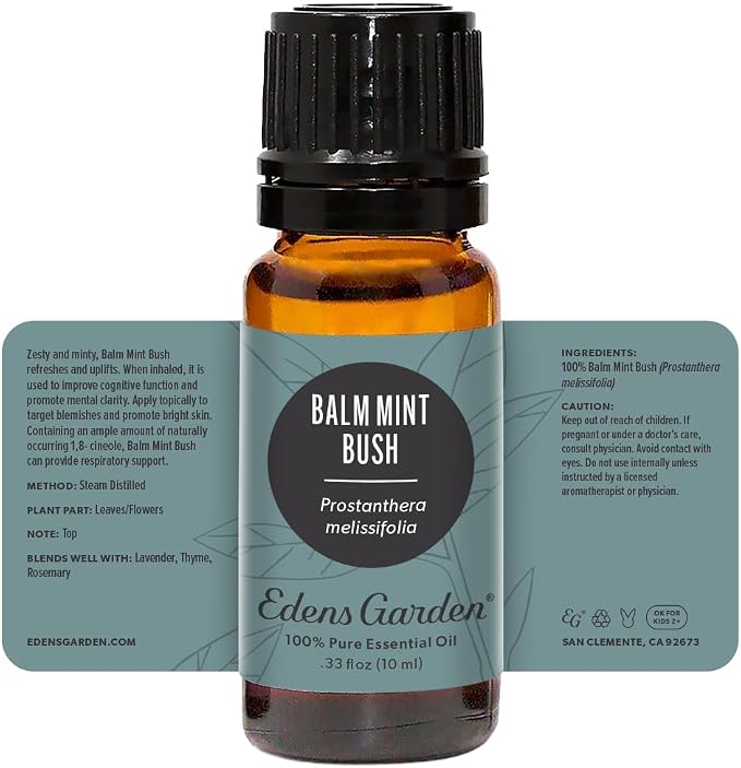 Edens Garden Balm Mint Bush Essential Oil- 100% Pure Premium Grade, Therapeutic - Image 9