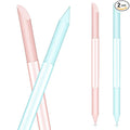 Glass Cuticle Pusher Set of 2 Cuticle Remover Tool Nail Cuticle Trimmer Double by Sliverdew
