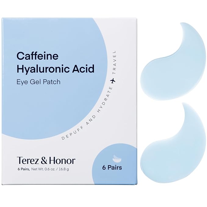 TEREZ & HONOR Caffeine Eye Patches by TerezHonor