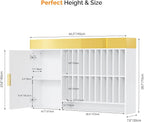 OmySalon Hair Color Organizer Rack, Professional Wall Mounted Salon Station - Image 3