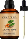 Carrot Seed Essential Oils, 120ML 100% Pure and Natural Essential Oil by WUVEZRUB