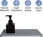Diatomite Soap Dish, Water Absorbing Stone Tray, Kitchen Sink Organizer - Image 5