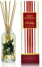 Urban Naturals Holiday Cranberry & Pine Holiday Wreath Reed Diffuser Set by UrbanNaturals