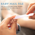 Baby Nail Clippers Set with Cute Case, Infant Fingernail and Toenail File Kit - Image 6