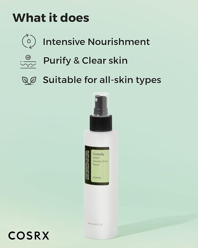 COSRX Alcohol-Free Cica Toner, 150ml / 5.07 fl.oz | Spray-type Korean Toner - Image 4