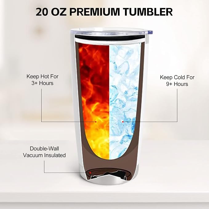 Chaos Coordinator Gifts, 20 OZ Insulated Tumbler Birthday Gift - Image 2