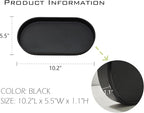 Black Small Tray, 3 Pack Oval Tray - Image 6