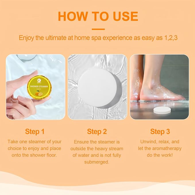 Shower Steamers Aromatherapy, Shower Bombs - Image 8
