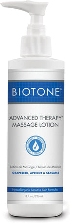 BIOTONE Advanced Therapy Massage Lotion, Hypoallergenic and Fragrance-Free by BIOTONE