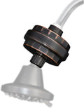Brondell Shower Filter VivaSpring, Compact Rubbed Bronze – High Output by Brondell
