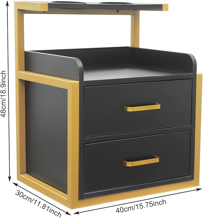 Suspended Salon Wall Cabinet - Image 2