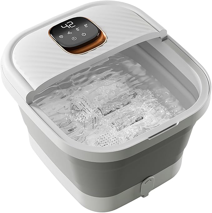 Collapsible Foot Spa with Heat, Foldable Foot Bath Massager with Temperature - Image 8