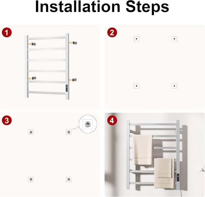 Electric Heated Towel Warmer - Image 2