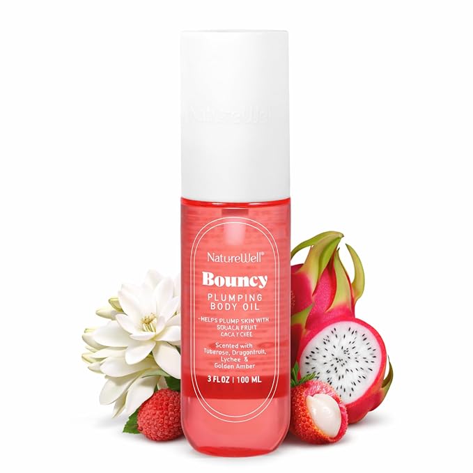 NATURE WELL Bouncy Plumping Body Oil, Fast-Absorbing Formula Designed to by NATUREWELL