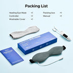 Ezona Heated Eye Mask, Warm Eye Compress Mask - Image 8
