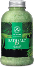 Fir Bath Salt with Natural Fir Essential Oil 21.16 Ounces by Aromatika