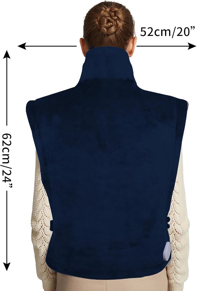 26" x 35" Flannel Neck&Shoulder&Back Heating Pad - Image 6