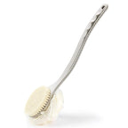 Shower Body Brush with Bristles and Loofah, Back Scrubber Bath Mesh Sponge with by HONOMA