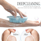 PQRUU 3 Pack Silicone Body Scrubber, Exfoliating Soft Loofah, Scrubber Fit - Image 5