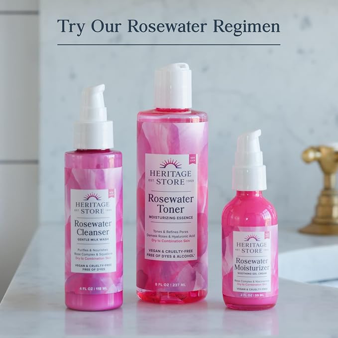 Heritage Store Rosewater Facial Toner - Image 6