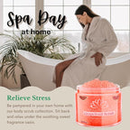 Organic Grapefruit Salt Scrub Moisturize & Soften Skin, Pure Natural Skincare - Image 7