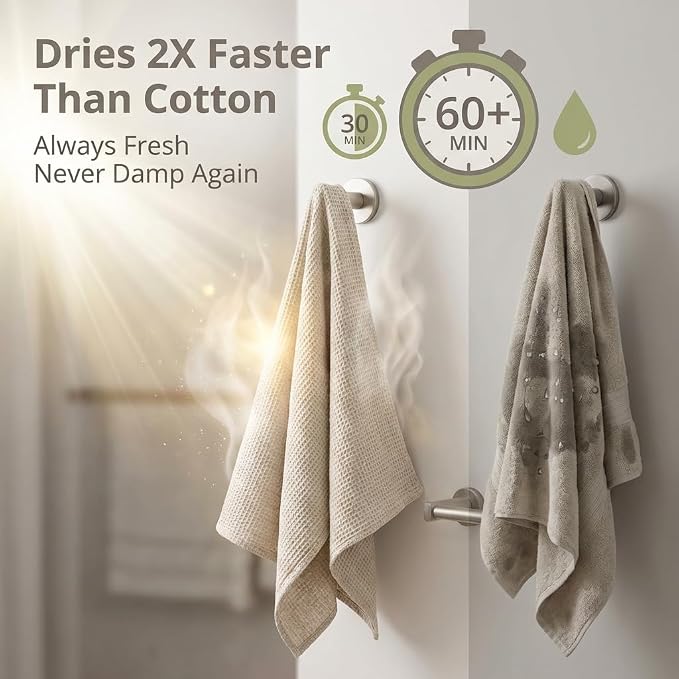 Pure 100% Linen Bath Towel - Image 2