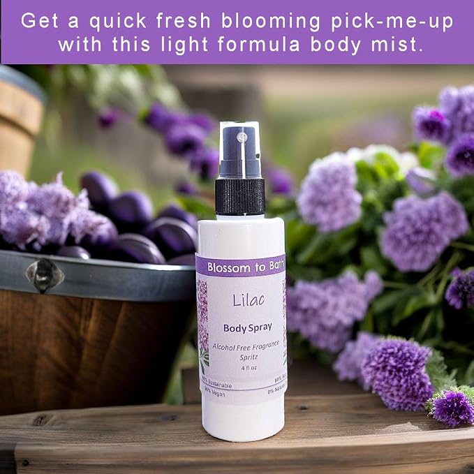Blossom to Bath Lilac Body Spray - Image 2