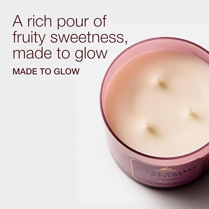 Bath & Body Works Black Cherry Merlot 3-Wick Candle - Image 2