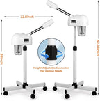 Professional Facial Steamer for Estheticians, Hot Mist & Timer Function - Image 2