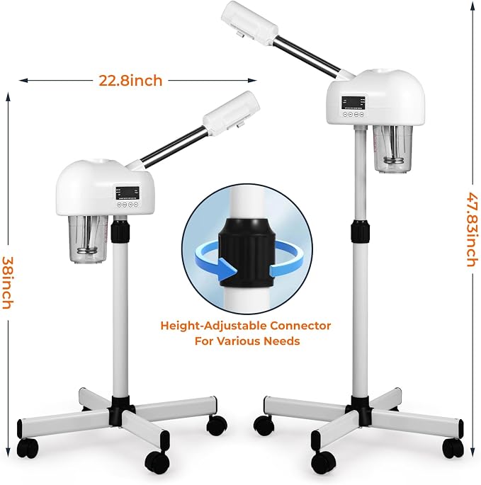 Professional Facial Steamer for Estheticians, Hot Mist & Timer Function - Image 2