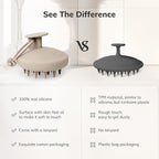 Sndyi Silicone Scalp Massager Shampoo Brush, Hair Scrubber - Image 3