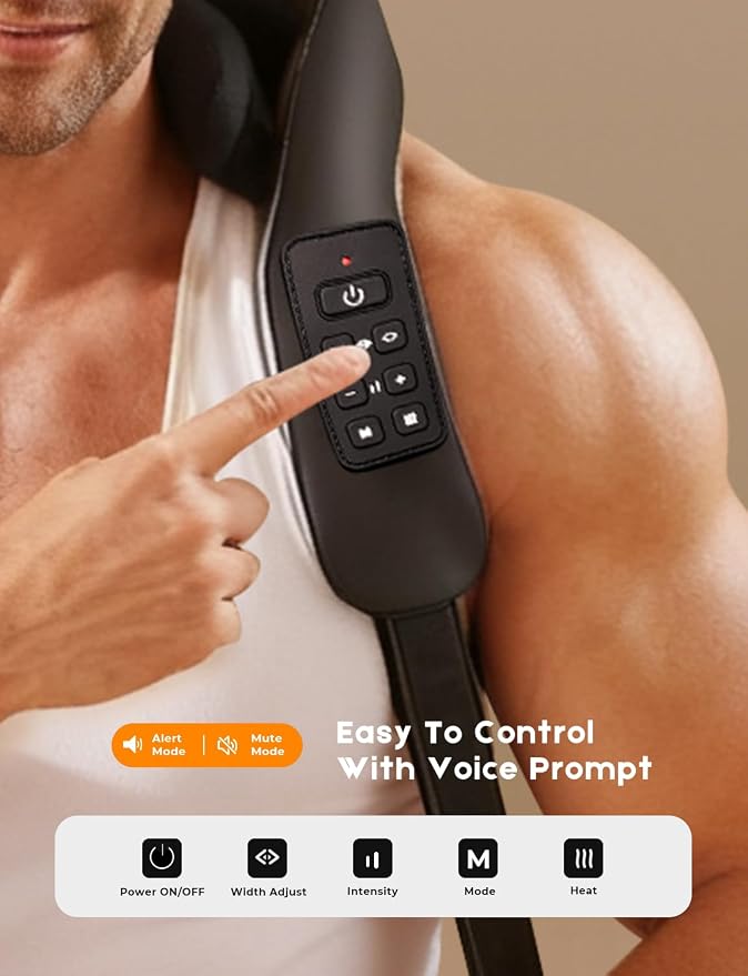 Shiatsu Neck Massager with Heat - Image 4