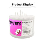Pointed Tip Cotton Swabs, Double Precision Tips - Image 3